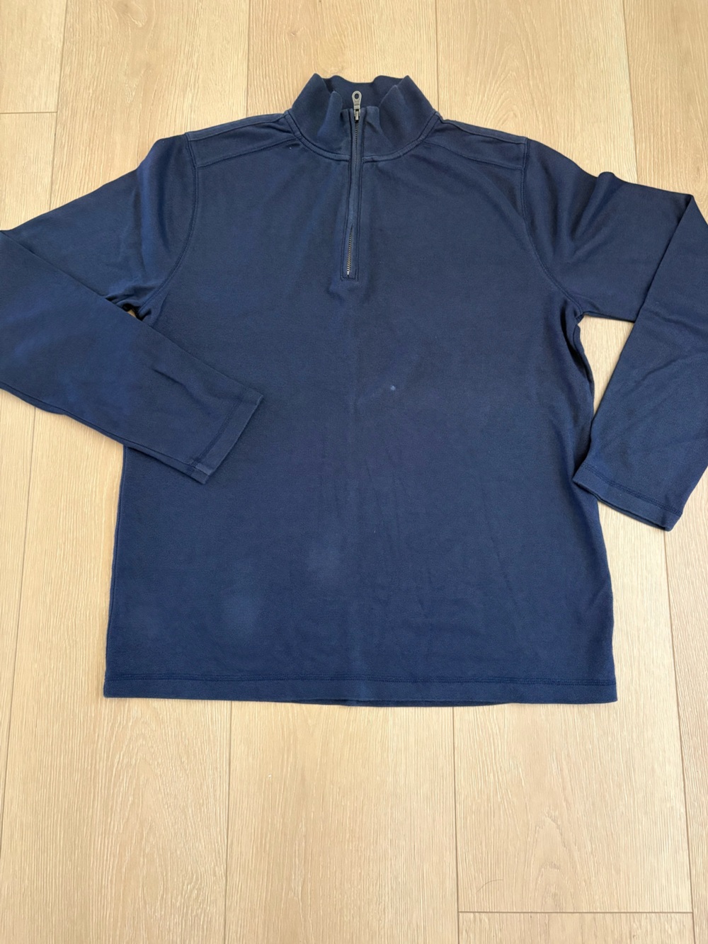 Apt. 9 Men's Navy Half-Zip Pullover Sweater